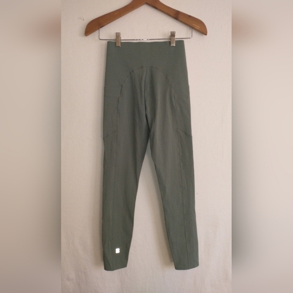 Sweaty Betty Power 7/8 Workout Leggings Green Size XS Athleisure - Picture 3 of 4